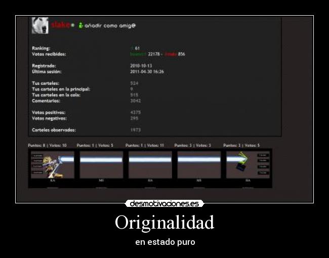 Originalidad - 