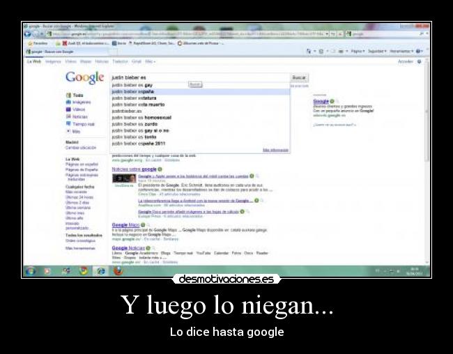 Y luego lo niegan... -