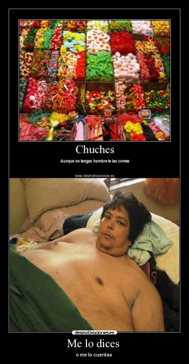 Me lo dices  - o me lo cuentas 