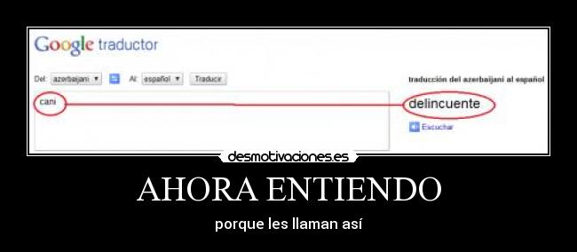 AHORA ENTIENDO -