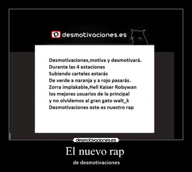 El nuevo rap -