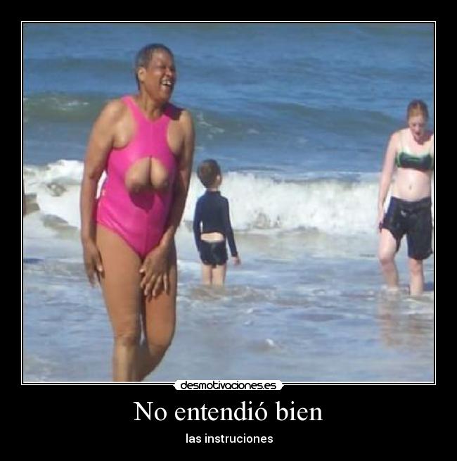 No entendió bien -