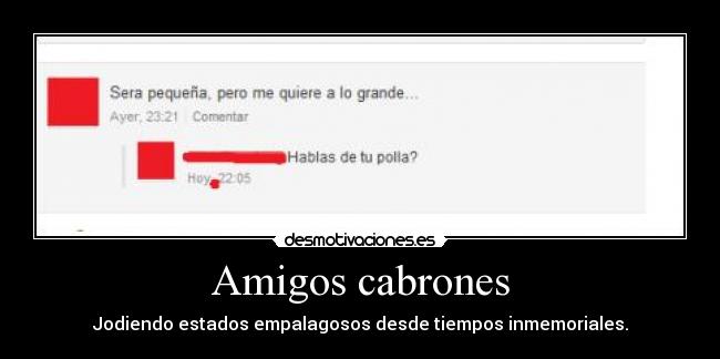 Amigos cabrones - 