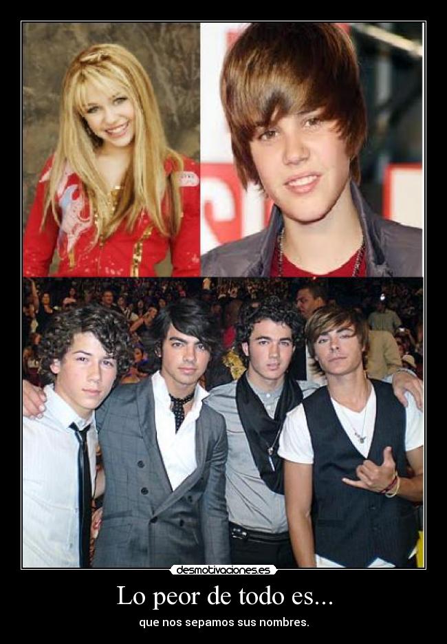 Lo peor de todo es... -