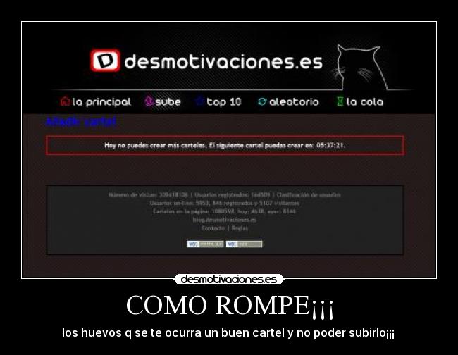 COMO ROMPE¡¡¡ - 