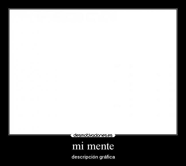 mi mente -