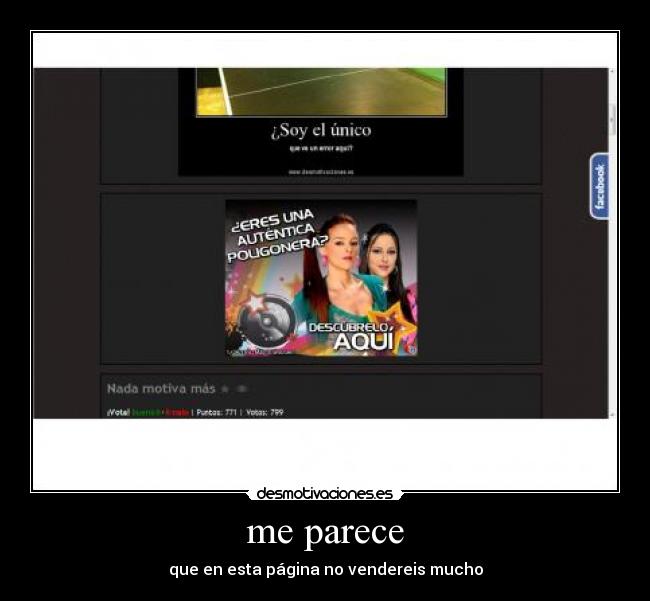 me parece - que en esta página no vendereis mucho
