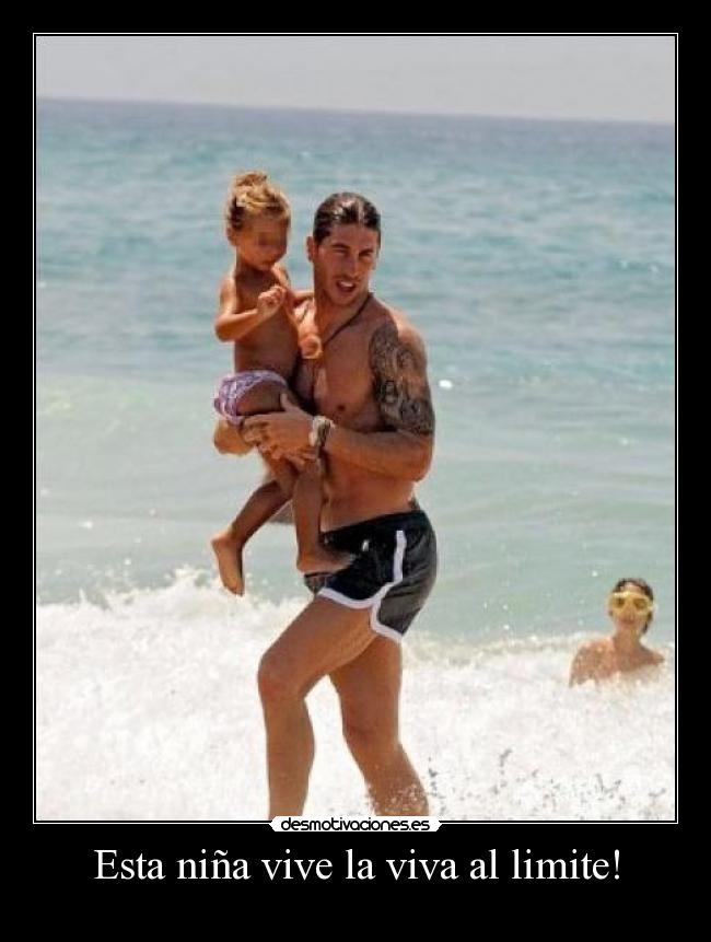 Esta niña vive la viva al limite! -