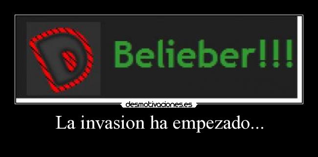La invasion ha empezado... -