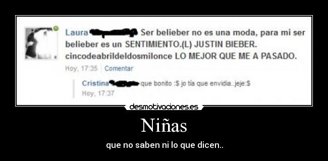 Niñas -