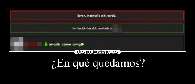 ¿En qué quedamos? - 