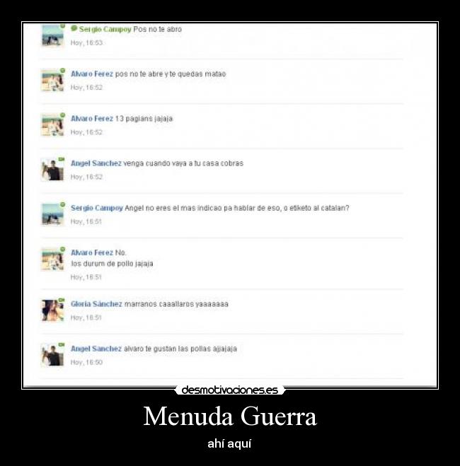 carteles guerra guerra desmotivaciones