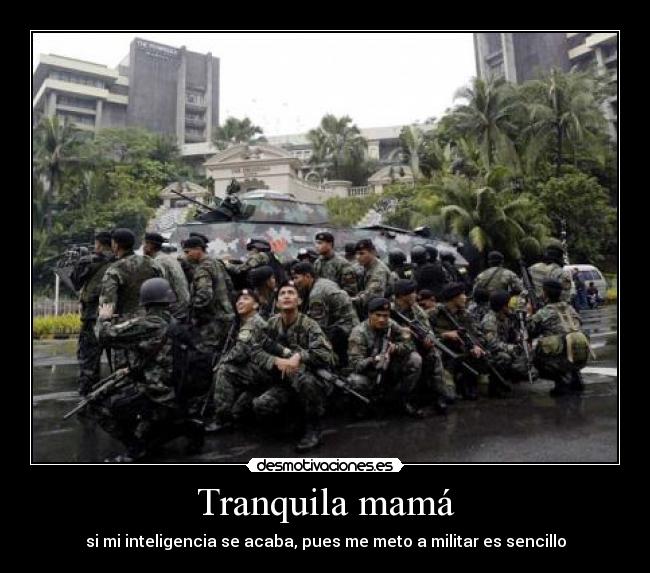 Tranquila mamá -