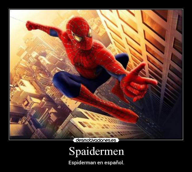 Spaidermen - 