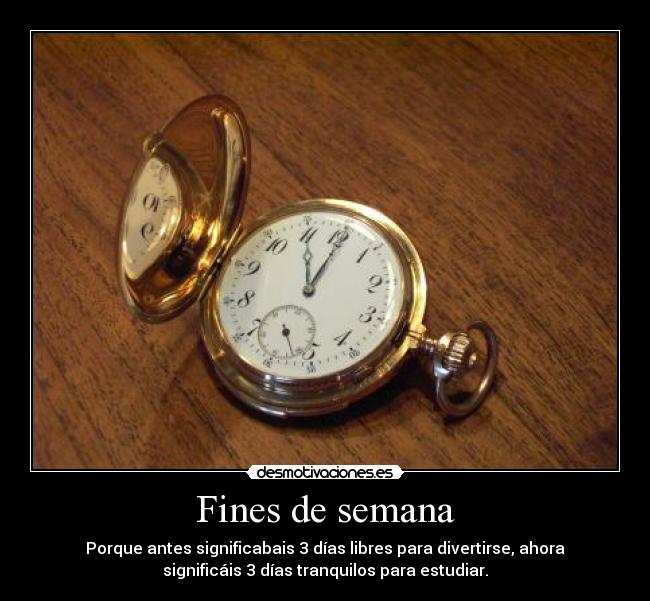 Fines de semana -