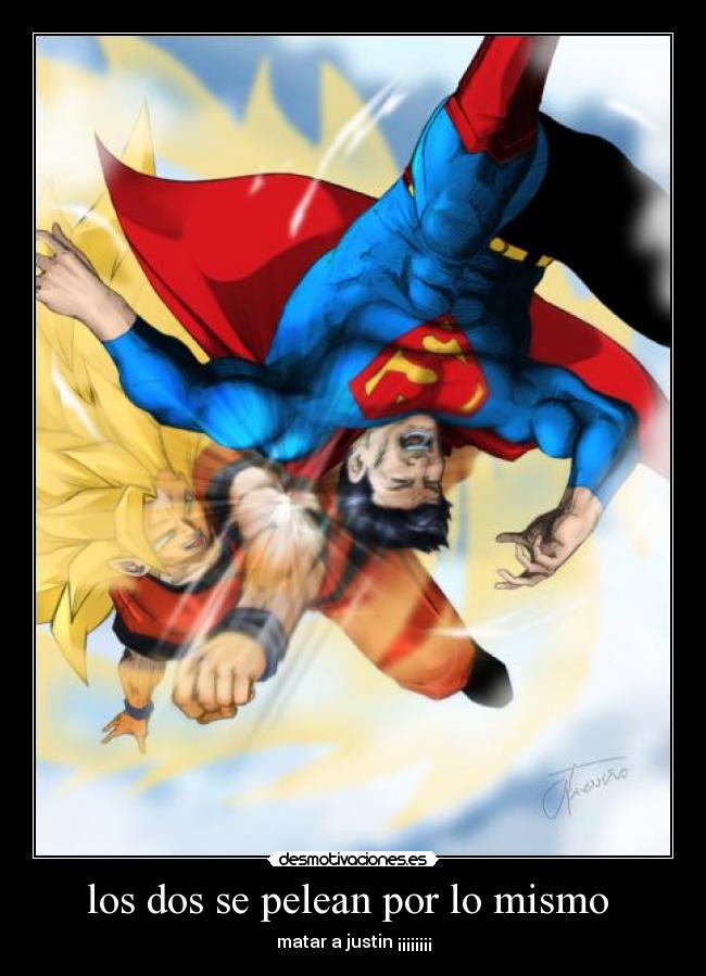 los dos se pelean por lo mismo -
