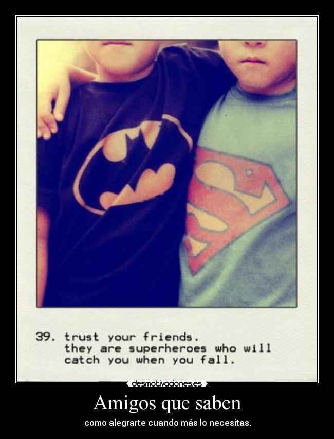 Amigos que saben -