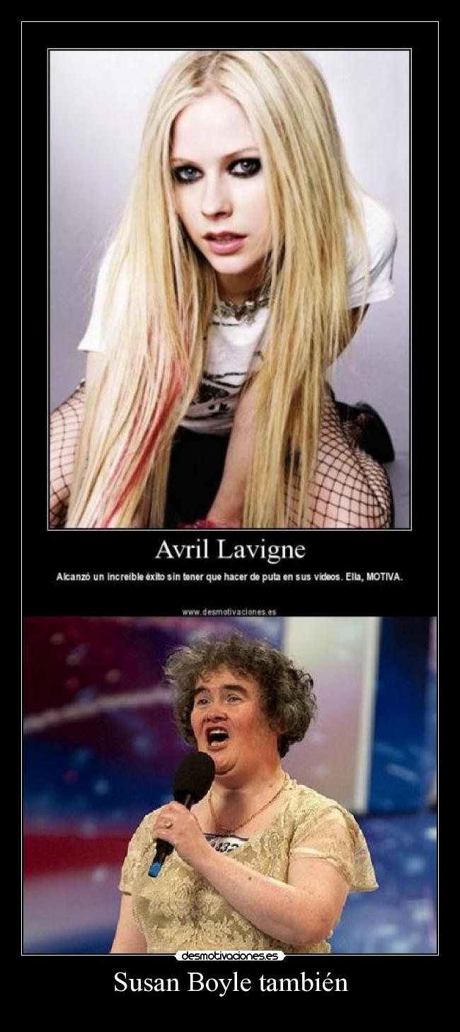 Susan Boyle también -