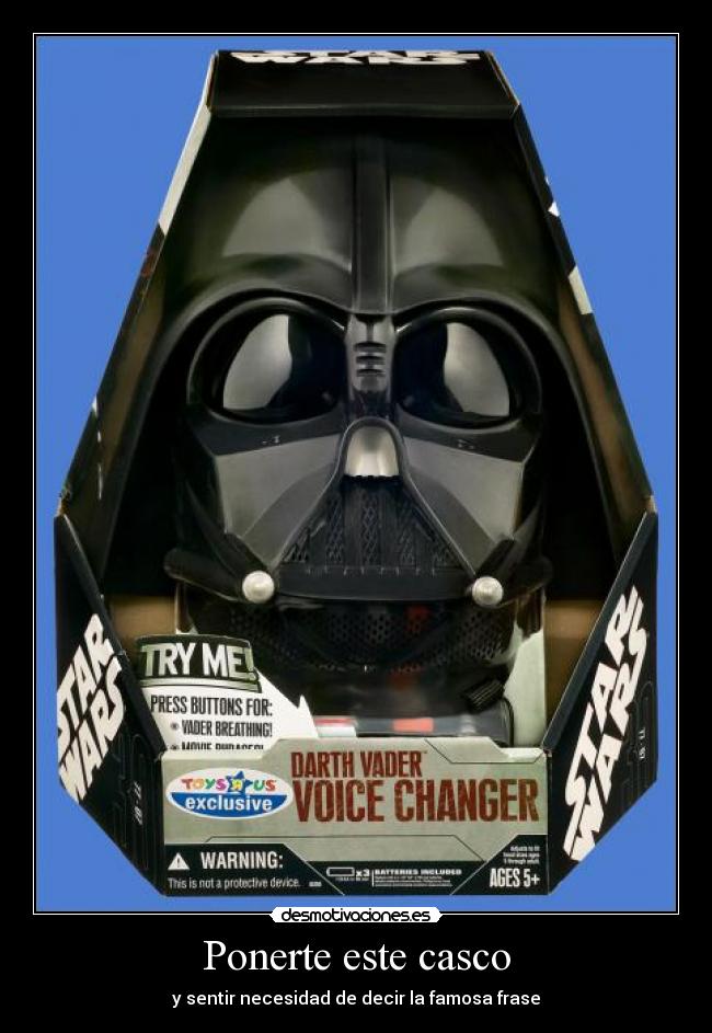 Ponerte este casco - 