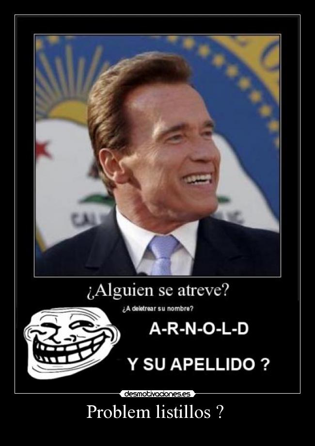 Problem listillos ? -