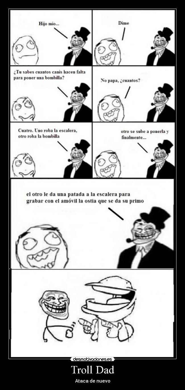 Troll Dad -