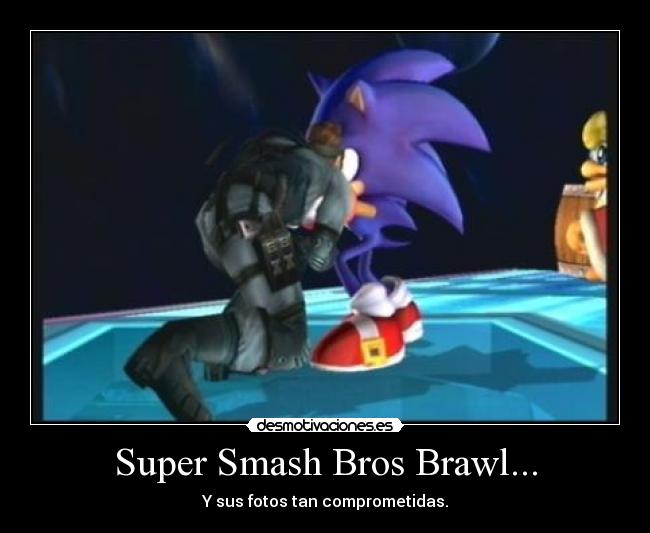 carteles super smash bros brawl desmotivaciones
