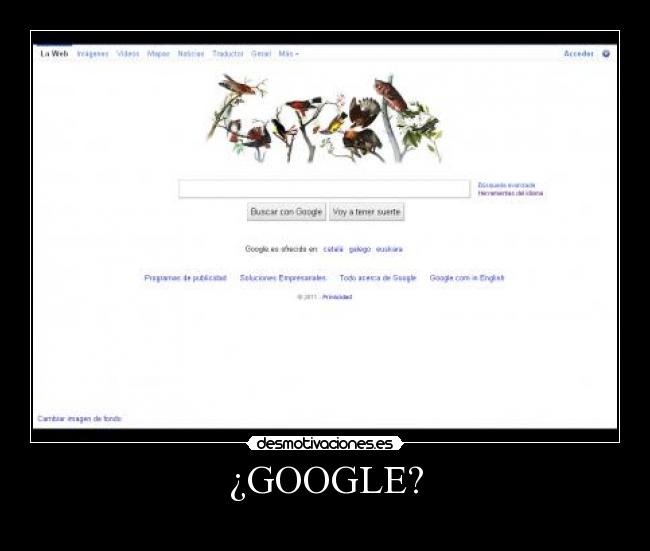 ¿GOOGLE? -