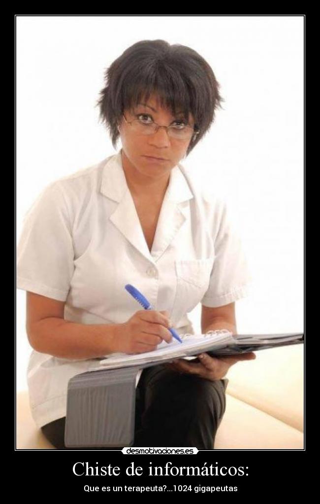 Chiste de informáticos: -
