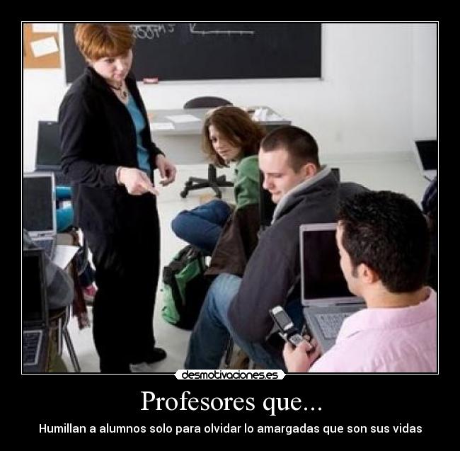 Profesores que... - 