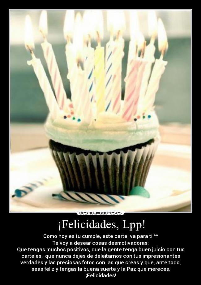 ¡Felicidades, Lpp! -
