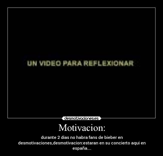 Motivacion: - 