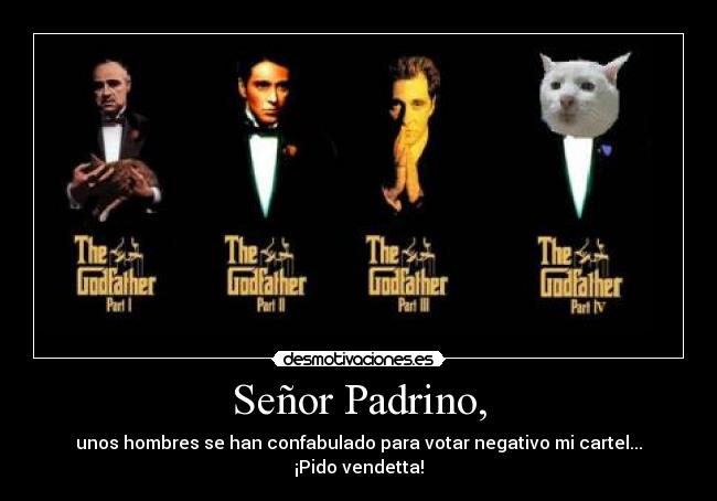 Señor Padrino, - 