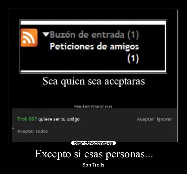 carteles trolls desmotivaciones