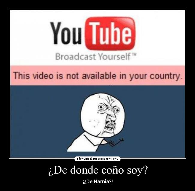 ¿De donde coño soy? - 
