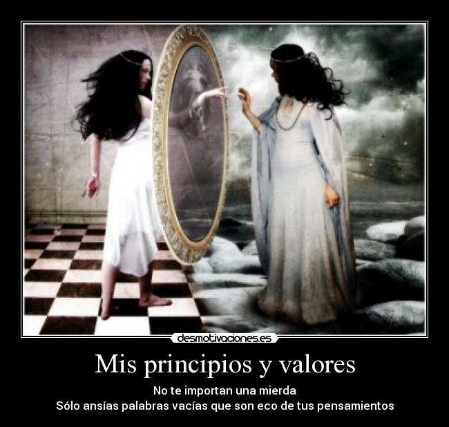 Mis principios y valores - 