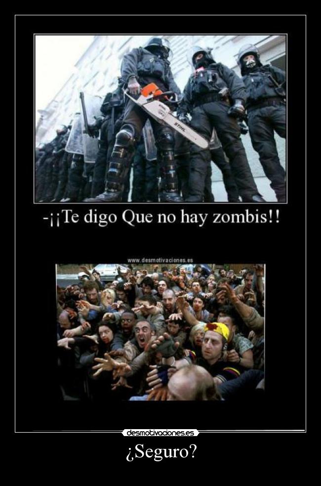 ¿Seguro? -