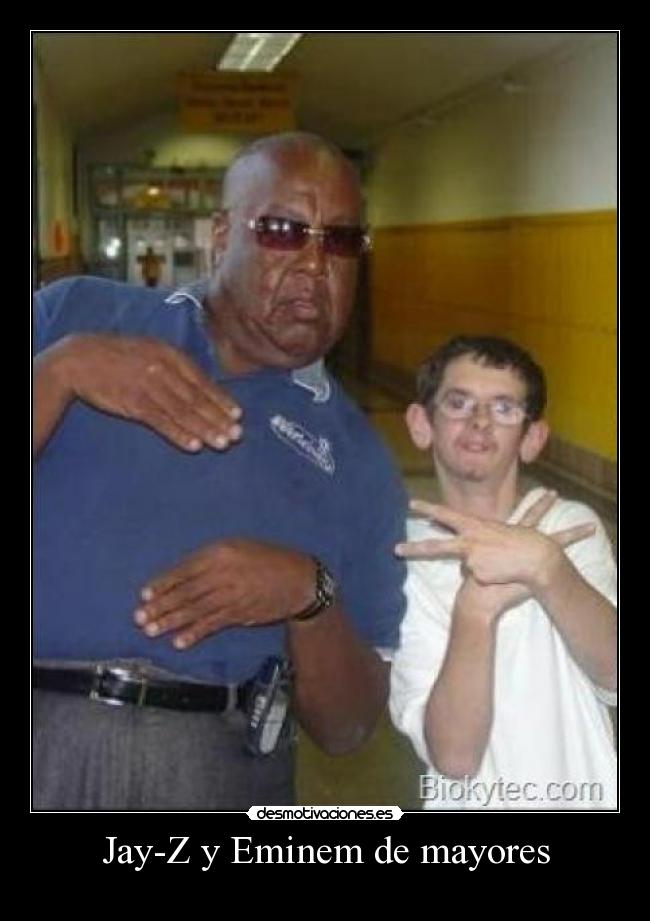Jay-Z y Eminem de mayores - 