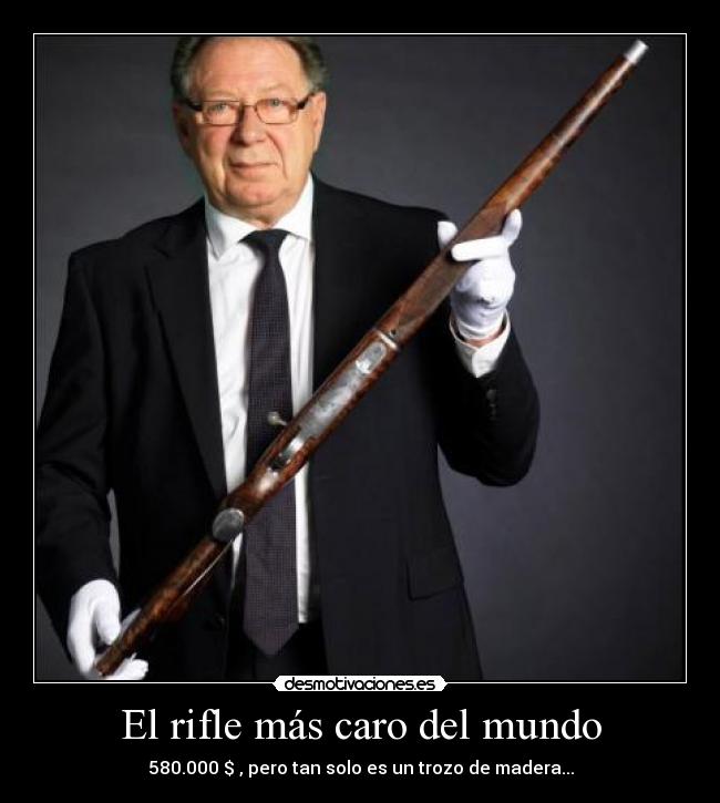 El rifle más caro del mundo - 