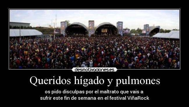 Queridos hígado y pulmones -