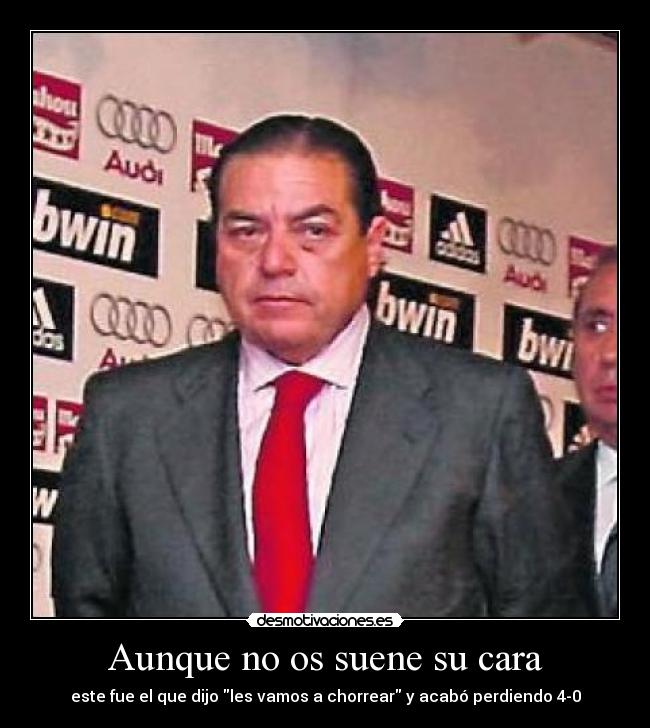 Aunque no os suene su cara -