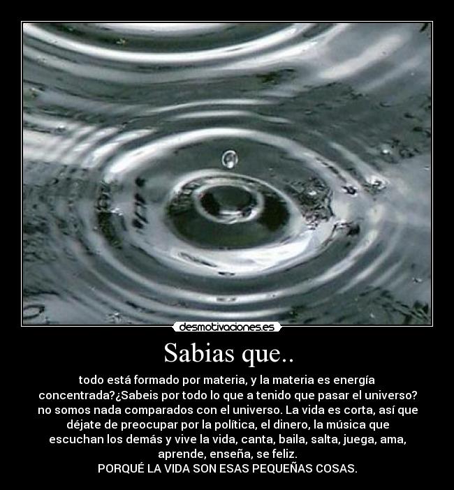 Sabias que.. -