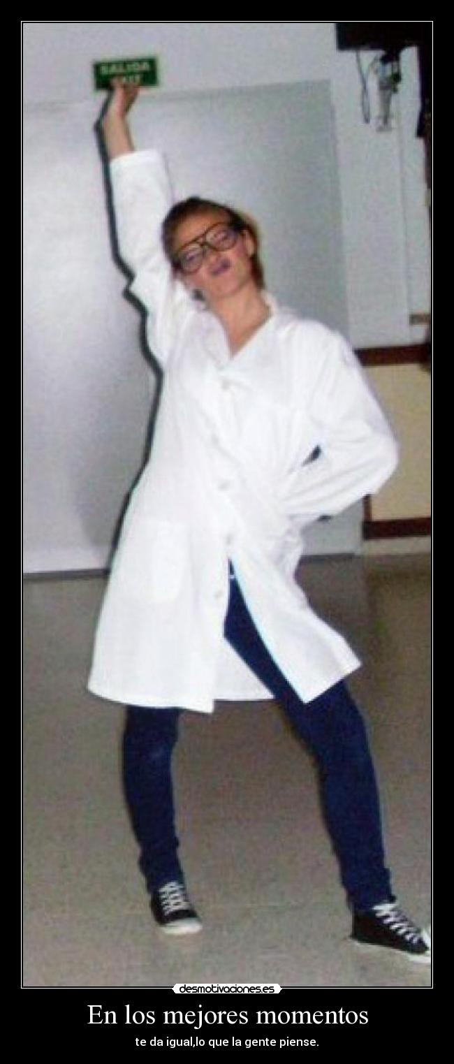 En los mejores momentos -