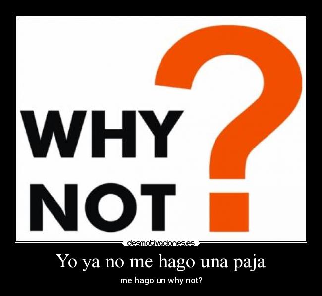 Yo ya no me hago una paja - 