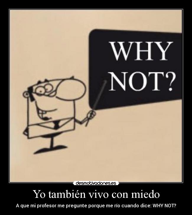 Yo también vivo con miedo - 