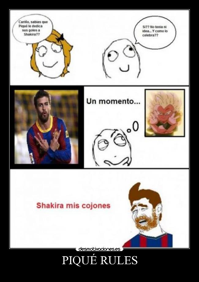 PIQUÉ RULES -