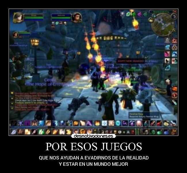POR ESOS JUEGOS -