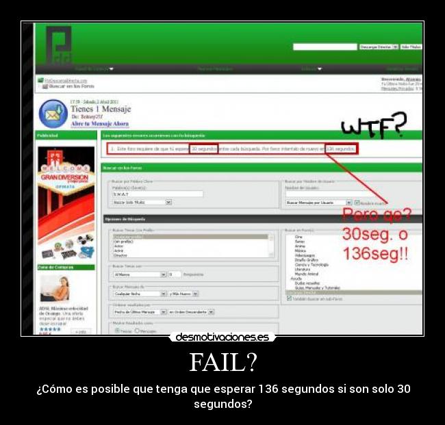 FAIL? -