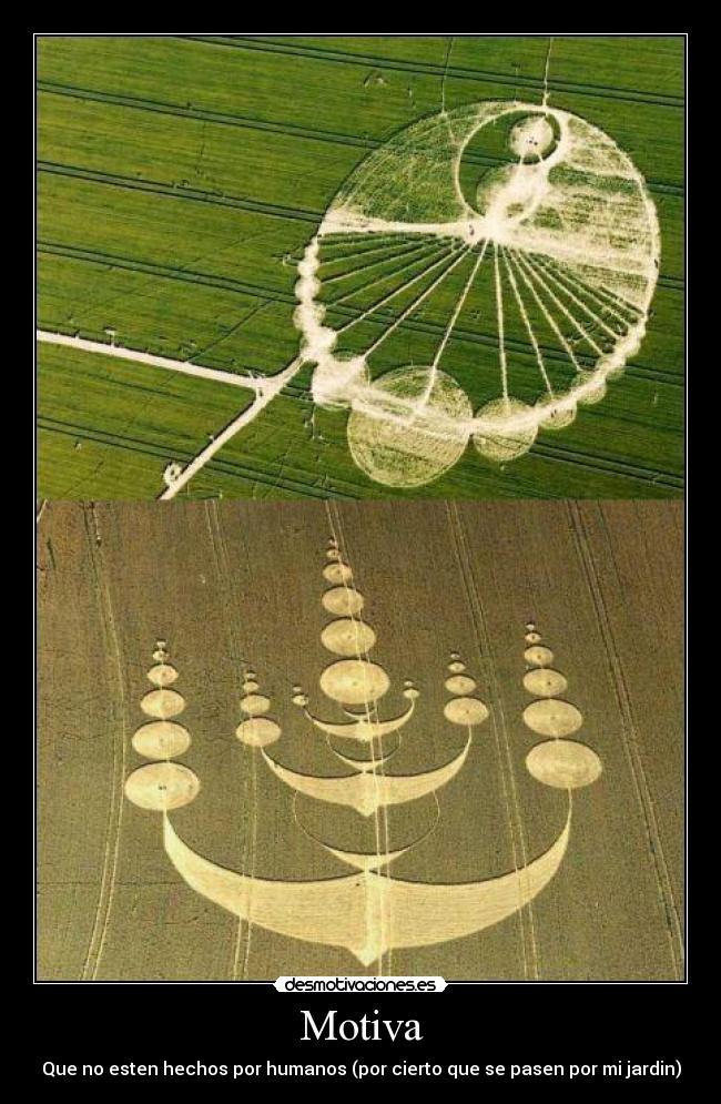 Motiva - Que no esten hechos por humanos (por cierto que se pasen por mi jardin)