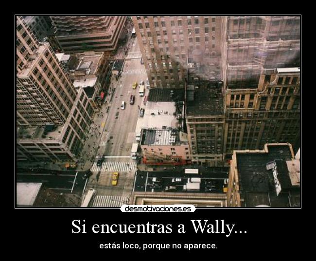 Si encuentras a Wally... -