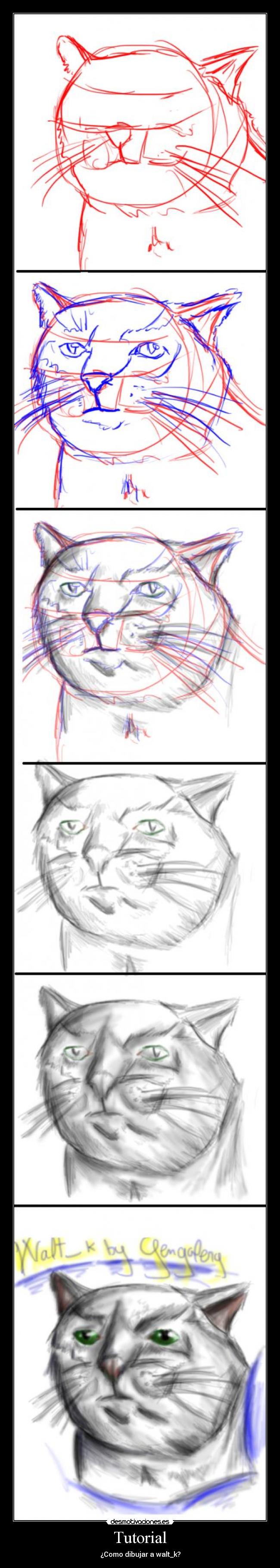 carteles como dibujar walt_k tutorial desmotivaciones